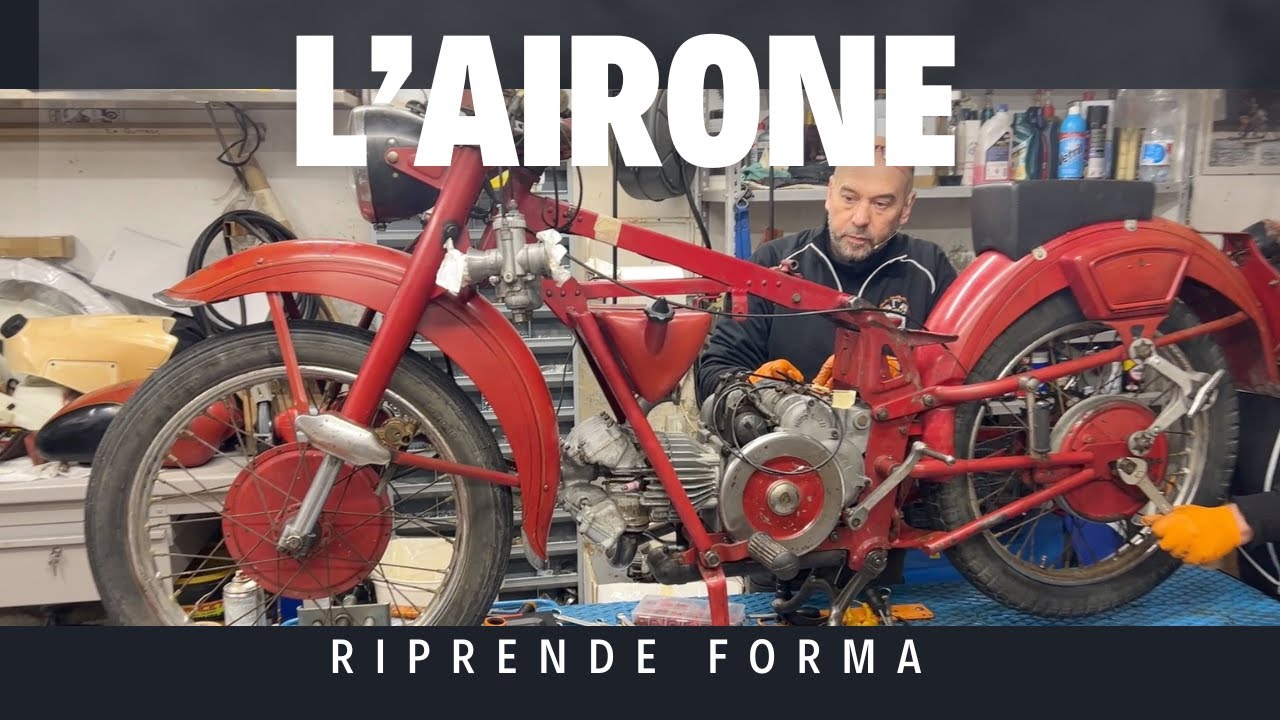 MOTO GUZZI AIRONE - Rimontaggio