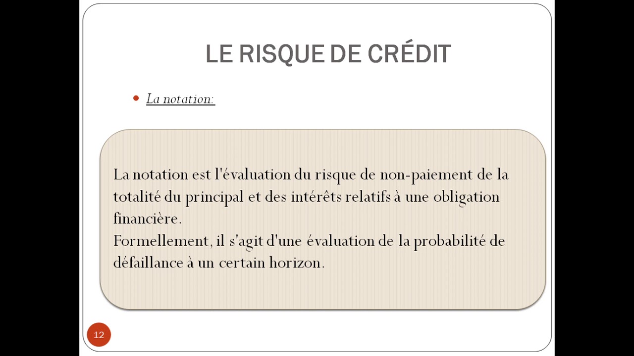 gestion des risques financiers partie 1 Pr Yassine MEBSOUT