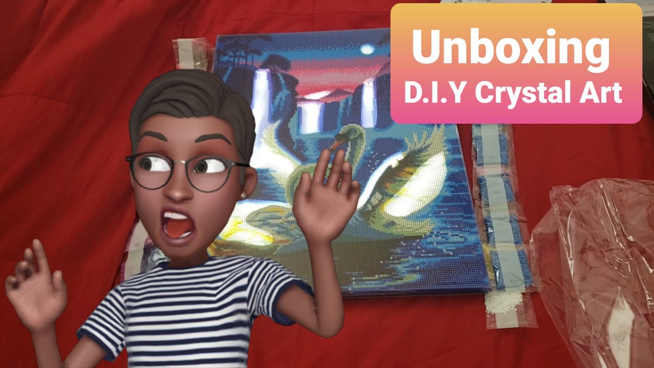 Unboxing Crystal Card and Art Kit  * MY 1ST LED KIT!!!*😍