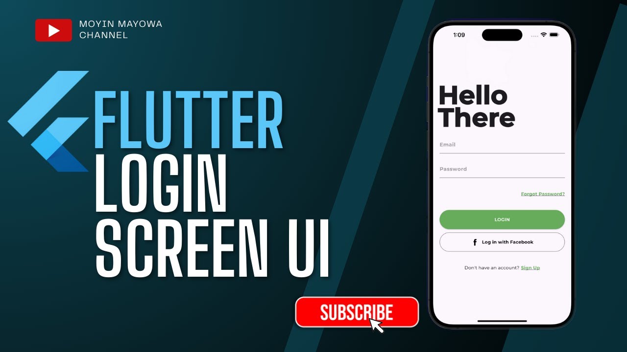 Create a Login UI in Flutter