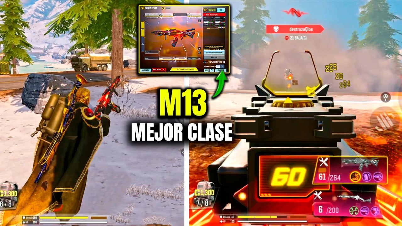 Esta M13 HUMILLA a la AK117 😳 Clase BRUTAL en COD Mobile 🔥