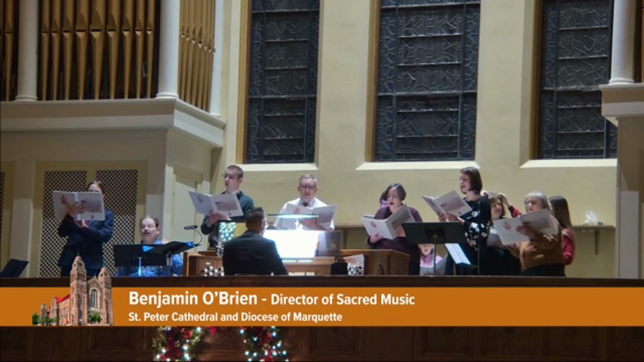 Christmas Midnight Mass at St. Peter Cathedral, Marquette, MI