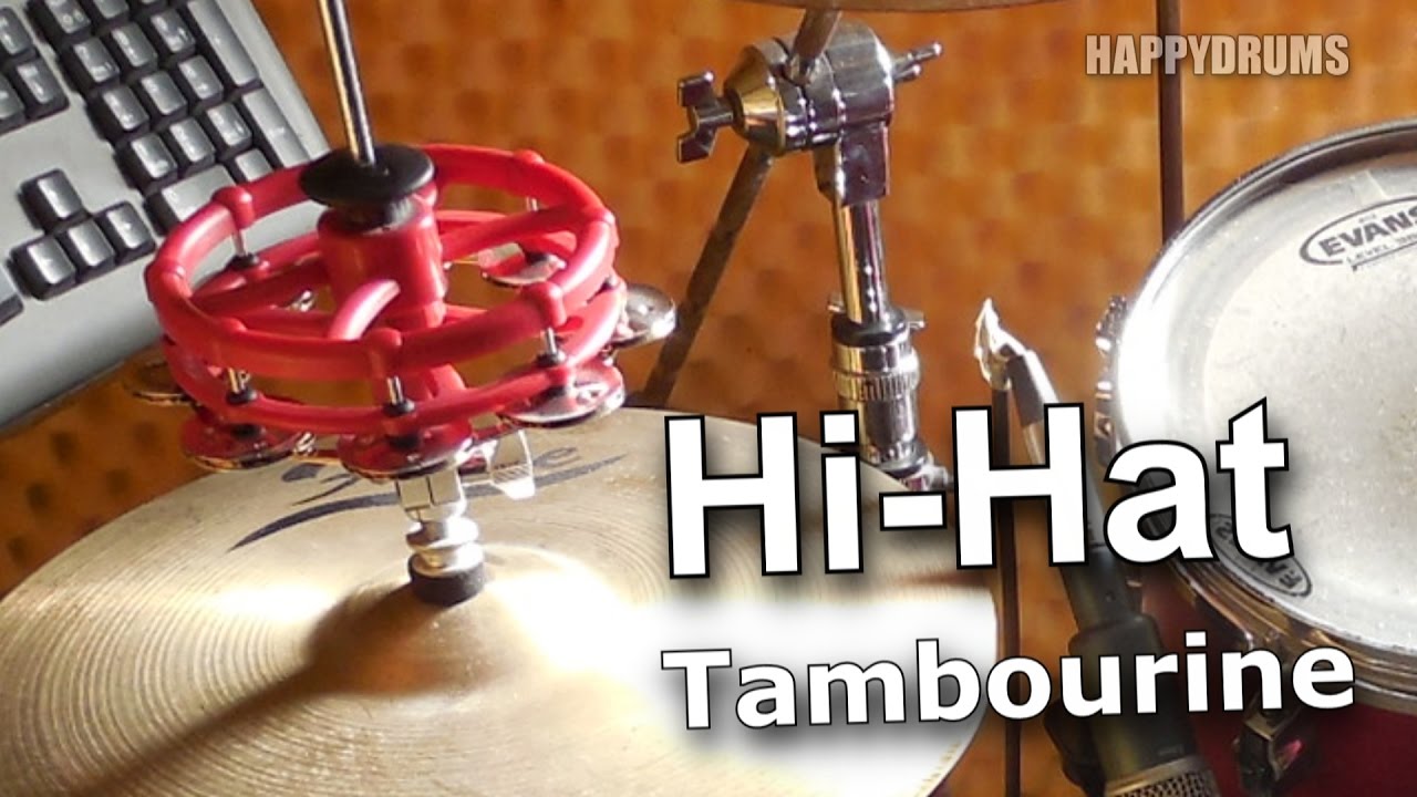 Schlagzeug lernen: Hi-Hat Tambourine Grooves im Rock- & Pop-Style