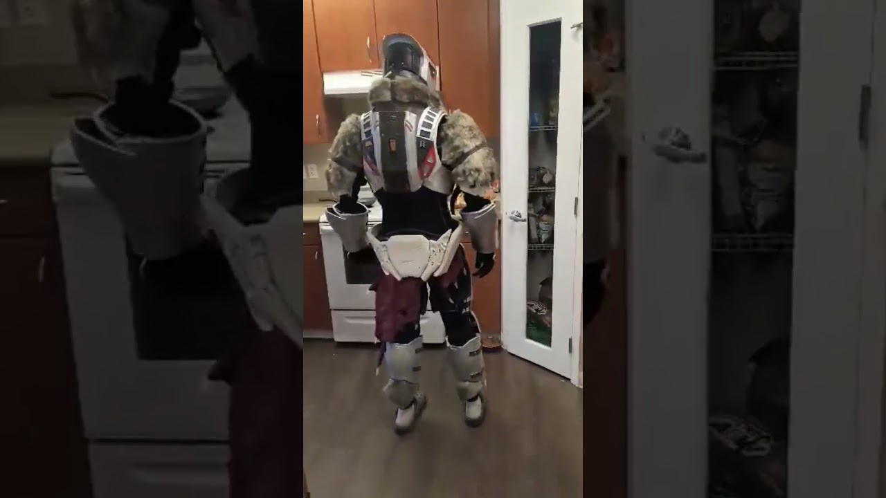 CassRack's titan suit finished #destiny#cosplay#titan#custom