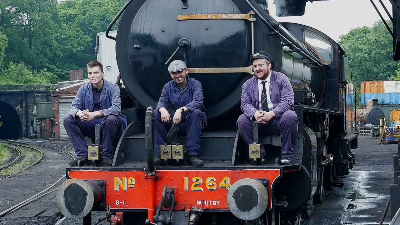 The sights and sounds of a busy Grosmont Station and MPD on the NYMR