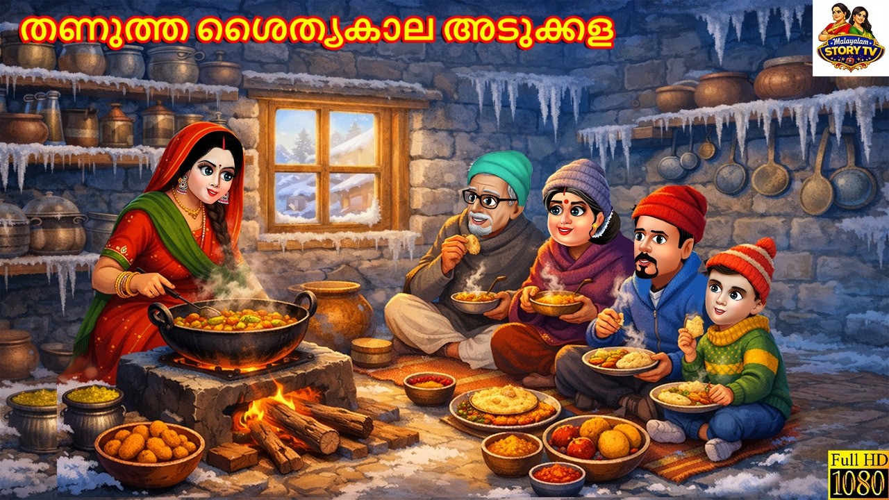 Thanutha shaithyakaala adukkala | Malayalam Stories | Malayalam Moral Story | Cartoon Video | Kahani