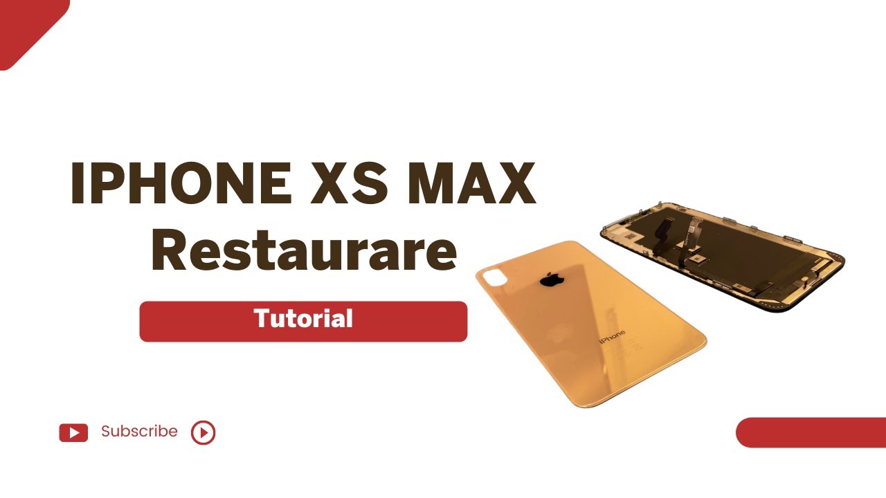 iPhone XS Max - Restaurare
