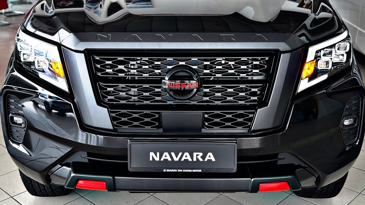 2025 Nissan Navara Pro-4X Black Color | exterior & interior details walkaround in 4k