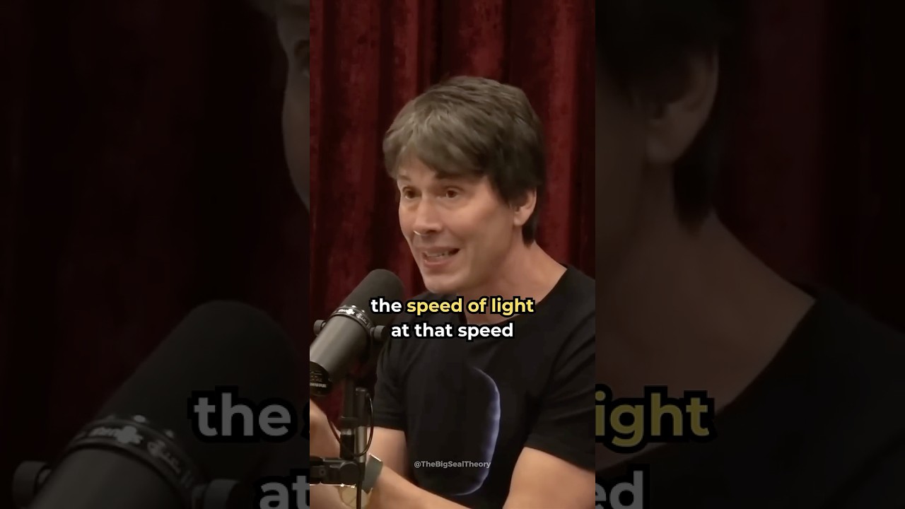 Why you CAN'T come back at the speed of light! 🤯 w/Brian Cox