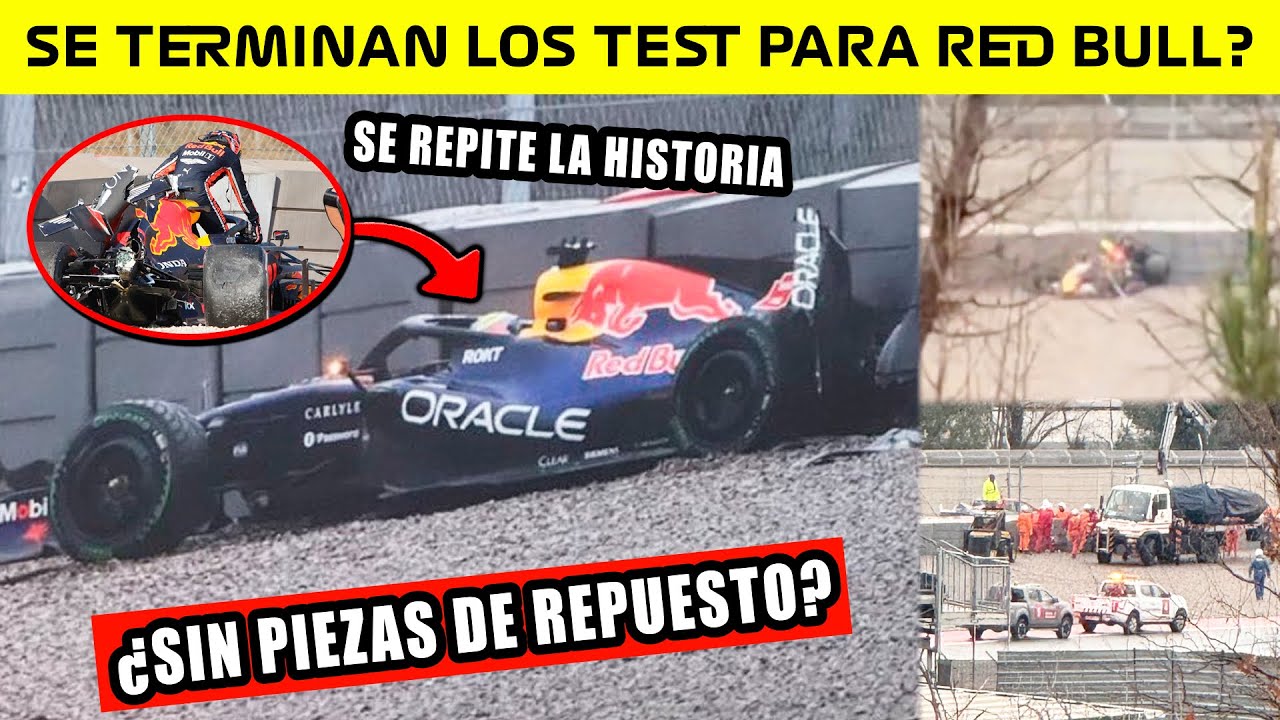 🚨BOMBAZO🔥 Se TERMINAN los TEST para RED BULL?🤔 FUERTE ACCIDENTE de HADJAR💥 MAX se QUEDA SIN GIRAR?😱