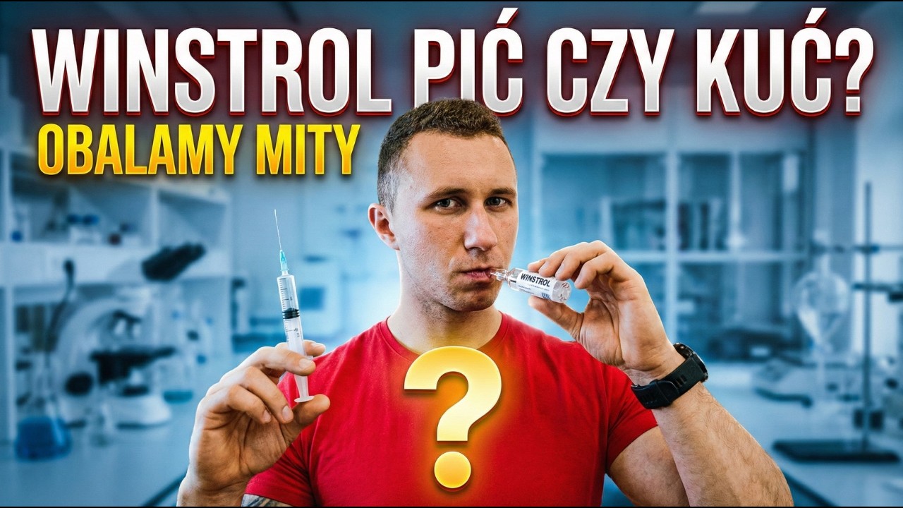 WINSTROL: 3x Mocniejszy od Testosteronu? Efekty i Skutki | WARTO?
