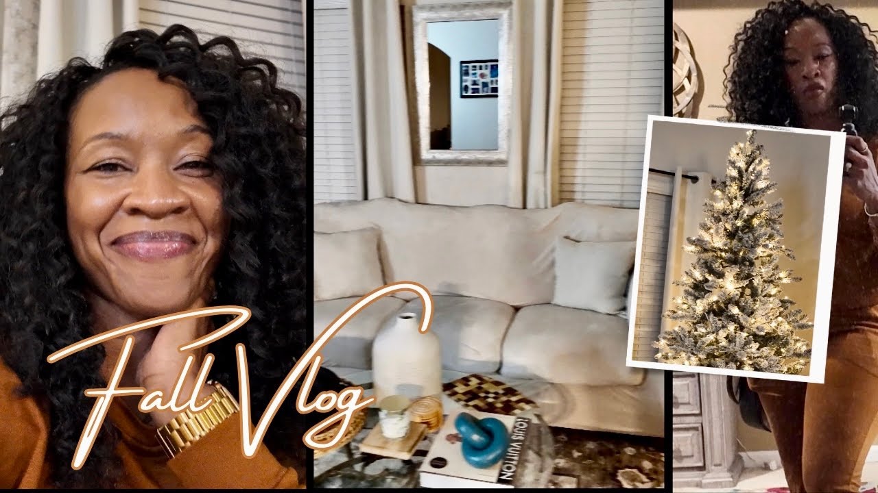 Fall Vlog | Home decor updates, refreshing the family room, painting inspiration & holiday prep