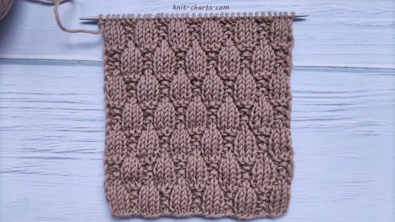 Checker Knit Stitch Pattern| Schachbrettmuster stricken| Punto Scacchiera| Punto tablero de ajedrez