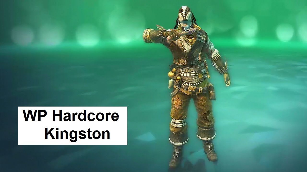 Hardcore Kingston Shaman in Anarchy costume Glimmer