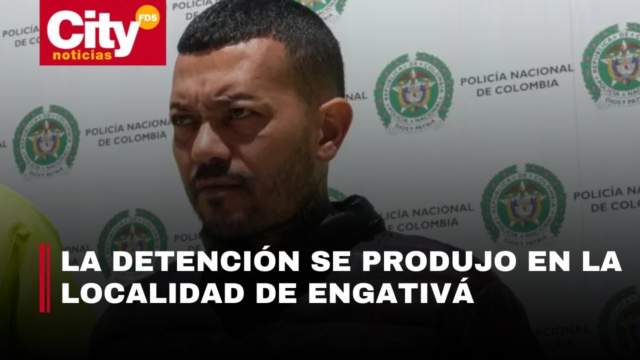Capturan a alias 'Costeño', presunto líder del atentado contra el senador Miguel Uribe | CityTv