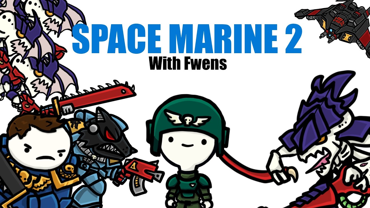 Space Marine 2 with friends @Midnight_ghoul and SpaceJayum