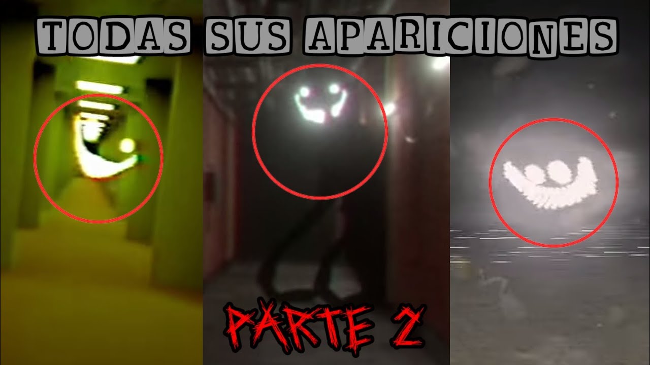 TOP 10 APARICIONES de LOS SMILERS en LOS BACKROOMS! Parte 2