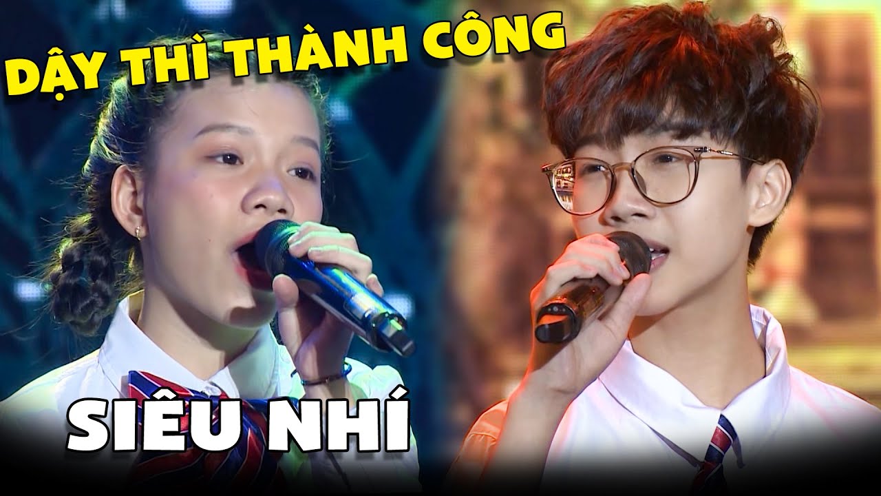Đức Vĩnh Quỳnh Anh DẬY THÌ THÀNH CÔNG khoe giọng hát THẦN ĐỒNG😍TUYỆT ĐỈNH SONG CA NHÍ CHUNG KẾT