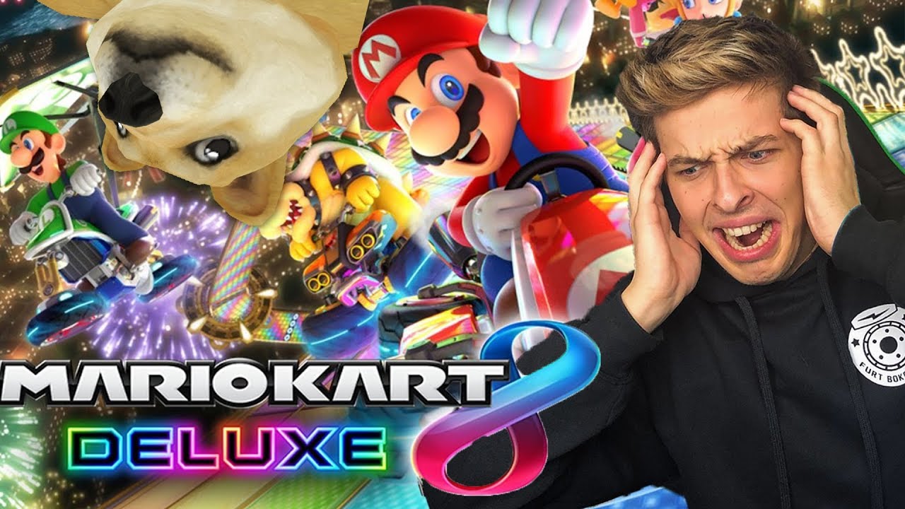 EPICKÝ SOUBOJ V MARIO KARTU S GEJMREM