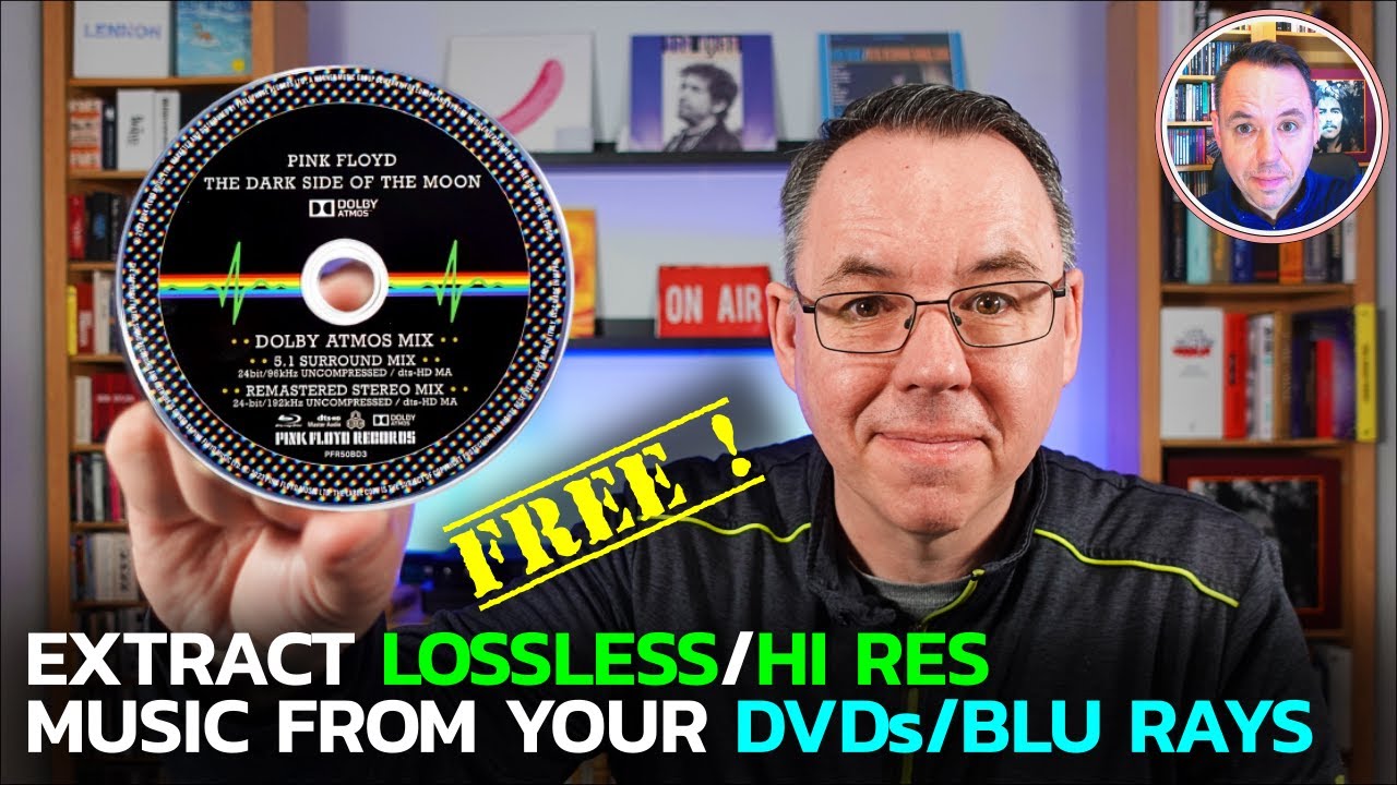 Как скопировать музыку в высоком разрешении/без потерь с Blu-Ray или DVD — бесплатно!