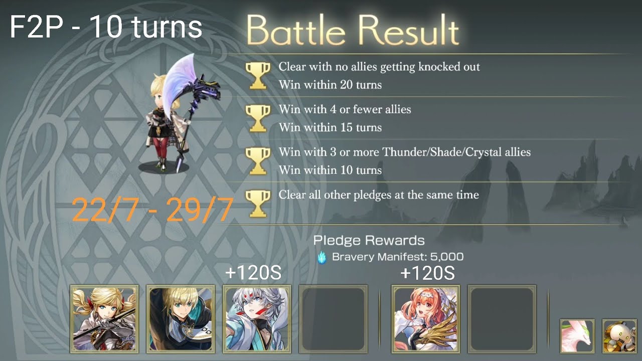 [Another Eden] Sin Divider - Challenge - w/ Non-gallery characters (22/7 - 29/7)