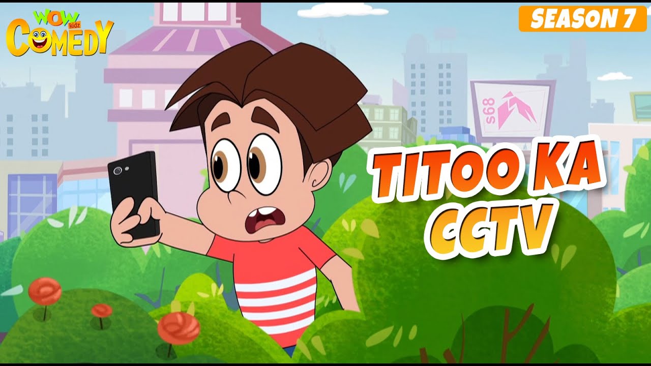 Titoo Ka CCTV | Titoo Funny Cartoon | S07E22 | Hindi Cartoon for Kids 