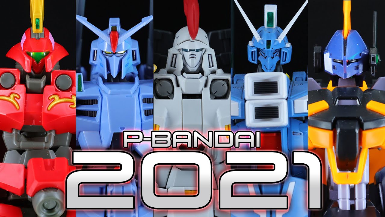 BEST P-BANDAI GUNDAM GUNPLA KITS OF 2021 | MECHA GAIKOTSU