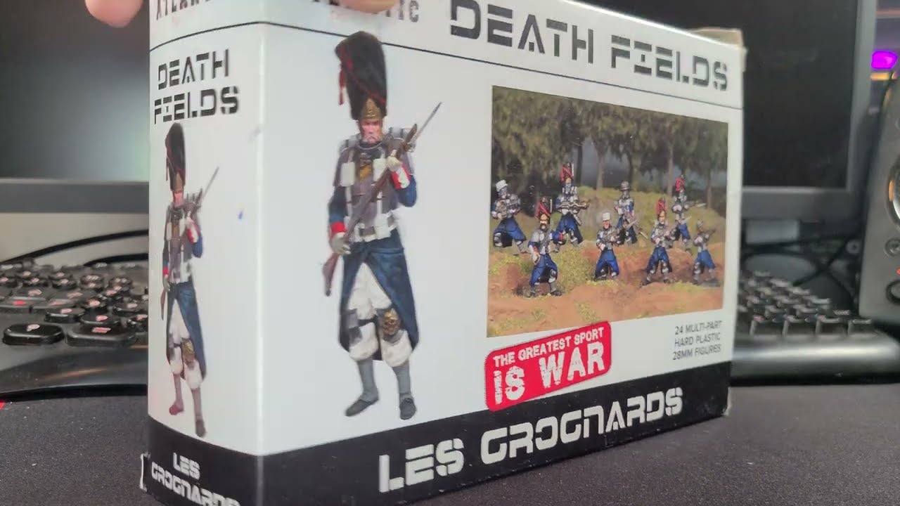 Unboxing and review of Wargames Atlantic's Les Grognards with a bonus review