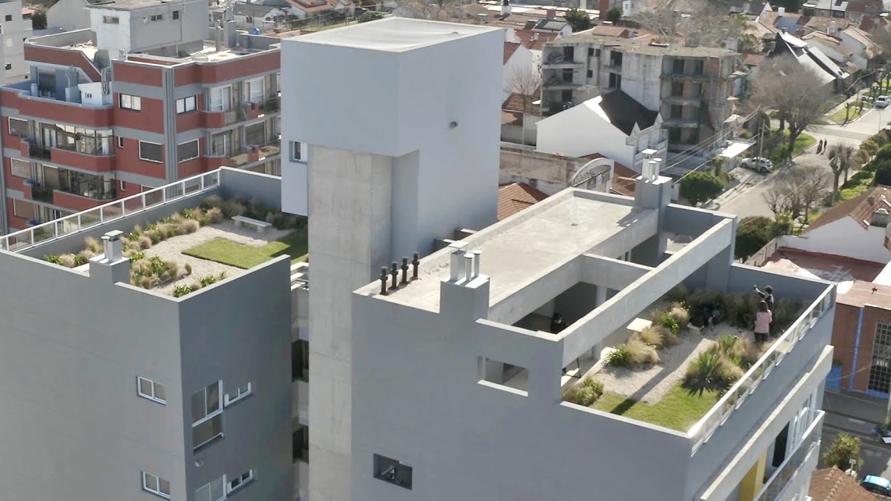 Paisajismo y Arquitectura. Diseño de edificios con techos verdes. Techos ecológicos y sustentables.