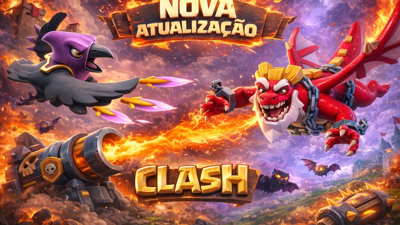 NOVA ATUALIZAÇÃO DO CLASH OF CLANS! #clashofclans