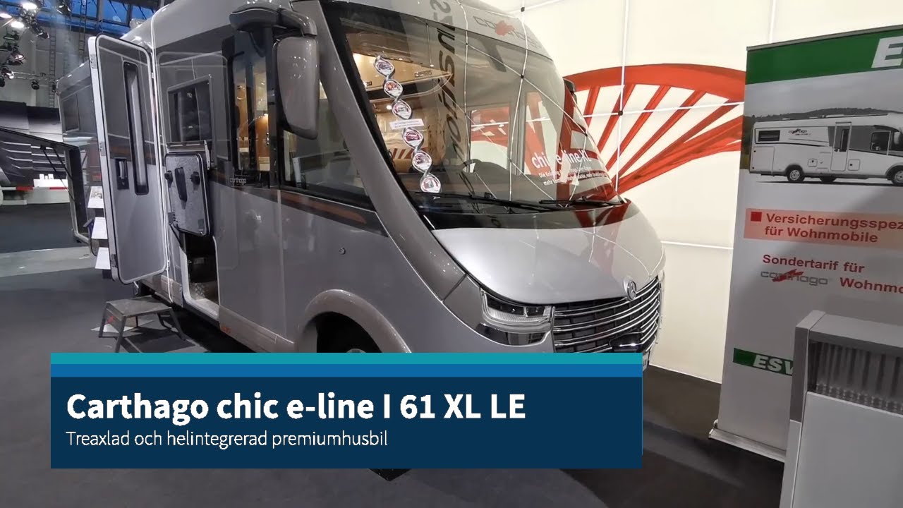 Carthago chic e-line I 61 XL LE - lyxig treaxlad husbil på Merca
