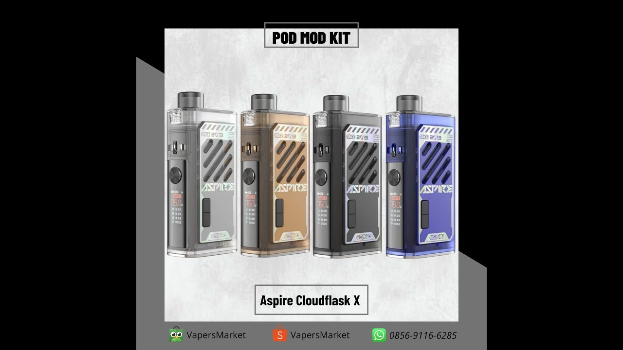 Aspire Cloudflask X Pod Mod Kit by Aspire