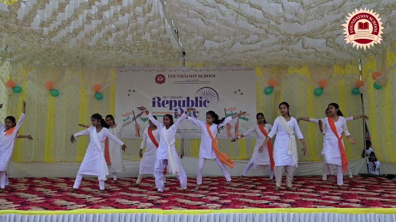 Patriotic Dance Performance | Republic Day Special @foundationschooldumraon