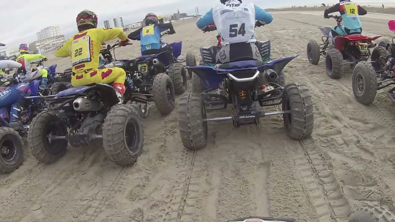beach cross de berck 2éme manche quad