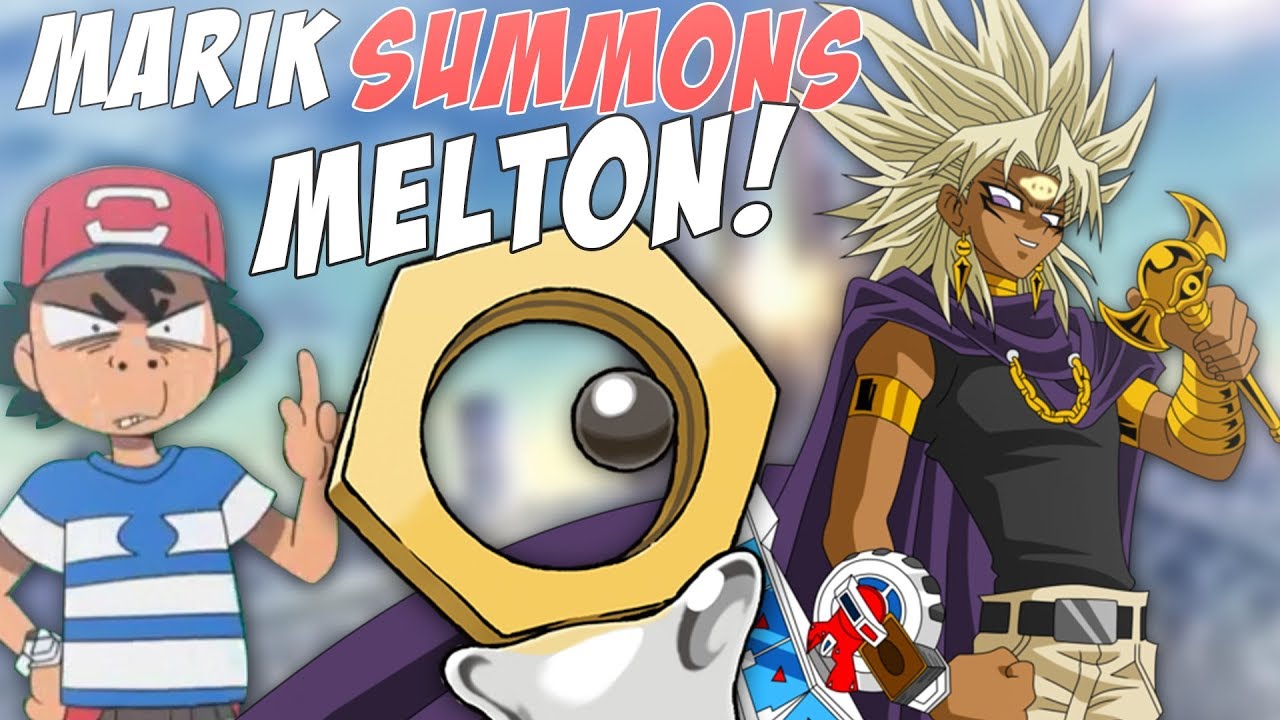 Marik SUMMONS MELTAN in YUGIOH!!😨 ( Pokemon x Yugioh )