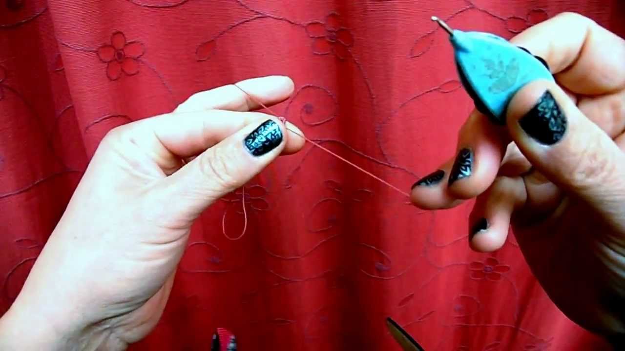 Tatting - The Self-Closing Mock Ring (SCMR) Demystified!