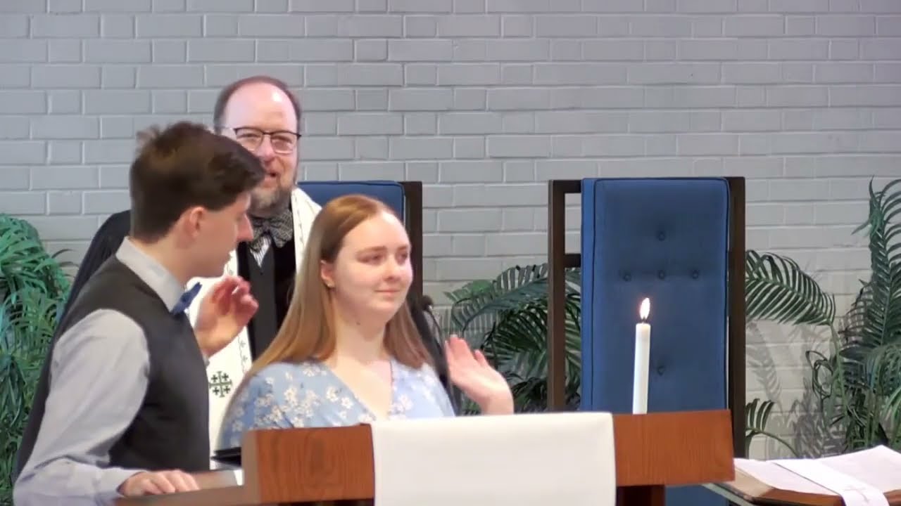 Pitching PftK at a PCUSA church I visited today