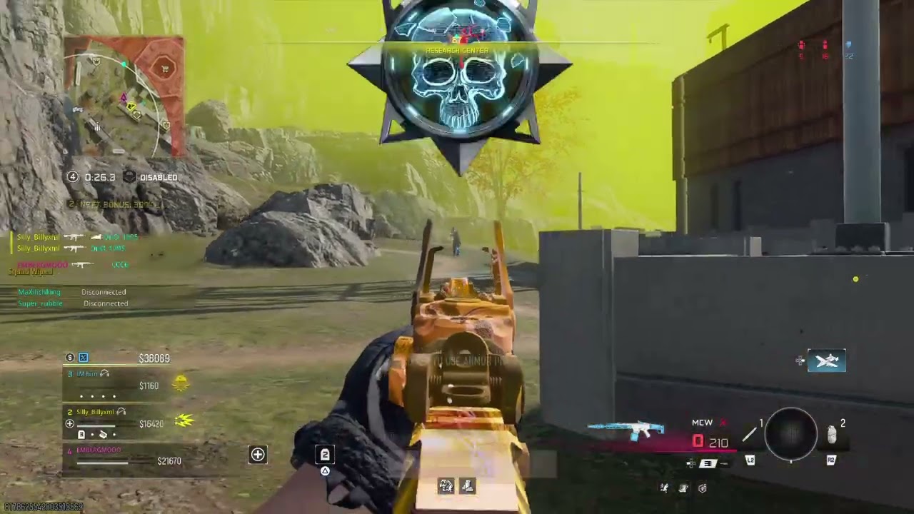 Me and @Silly_Billyxml playing warzone we was close