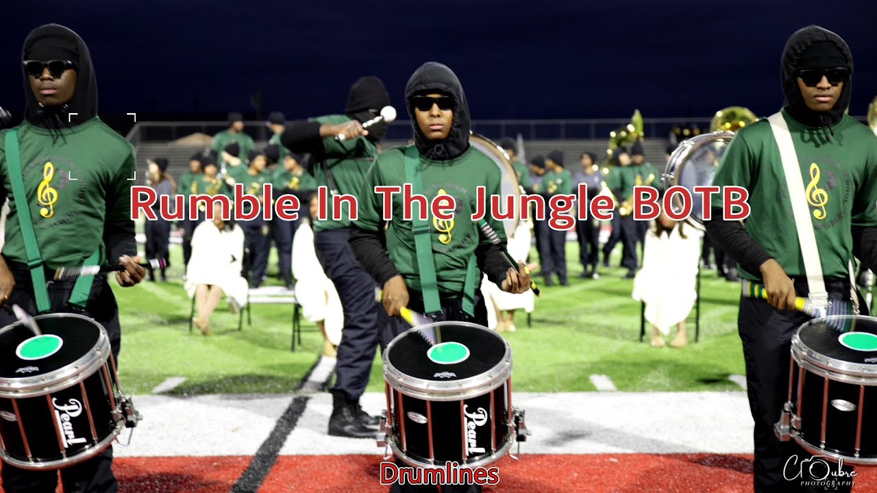 Rumble In The Jungle BOTB    Drumlines