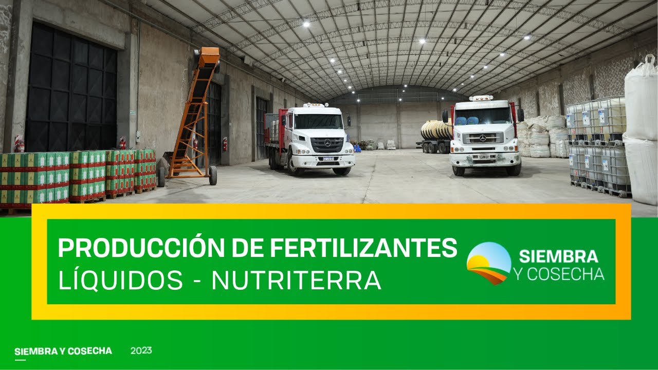SIEMBRA Y COSECHA TV: Producción de fertilizantes líquidos - Nutriterra