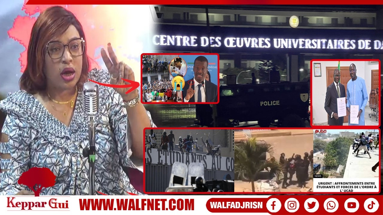 T0rture des étudiants, répression inhumaine à l'Ucad, mutise de Sonko et Diomaye : décryptage A.Diop