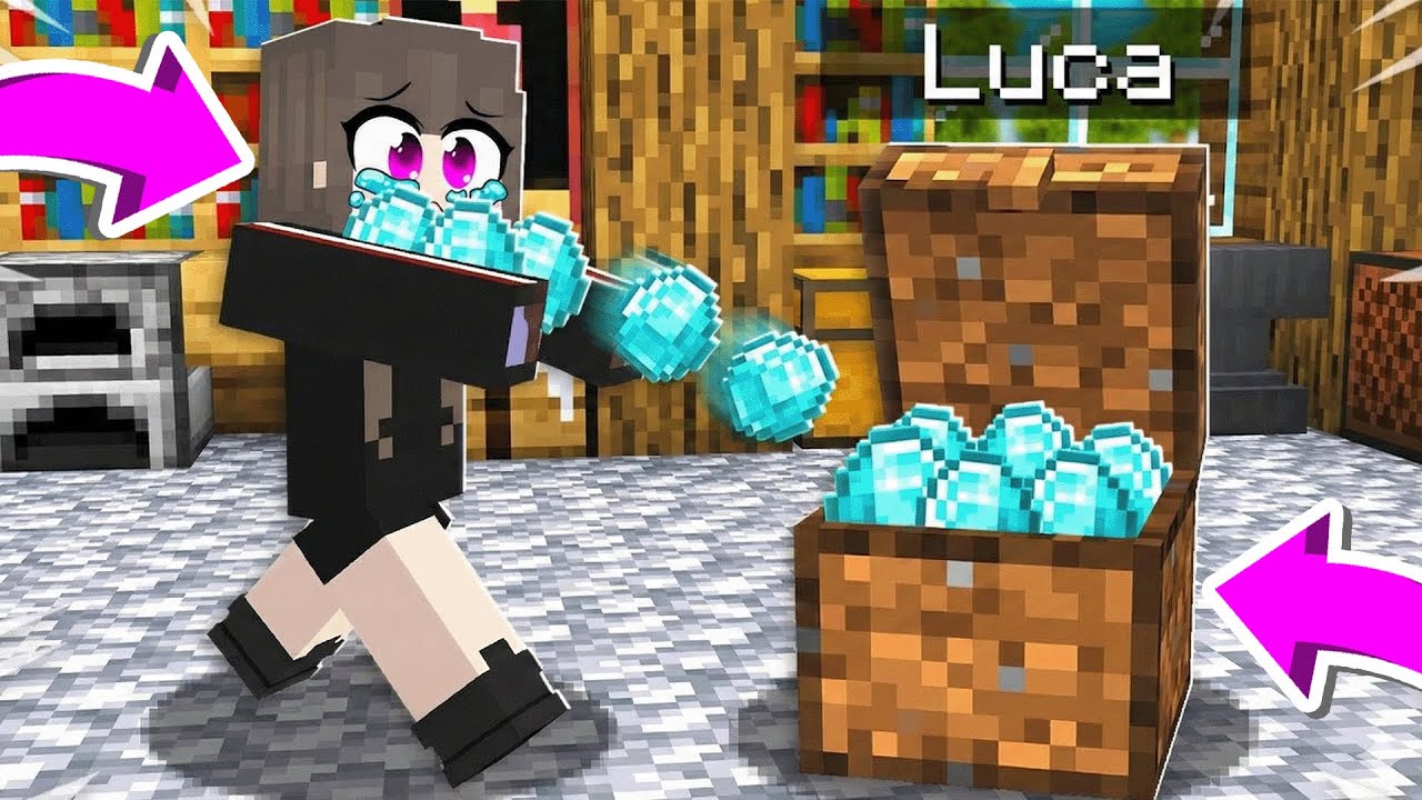 LUCA MI-A FURAT DIAMANTELE !