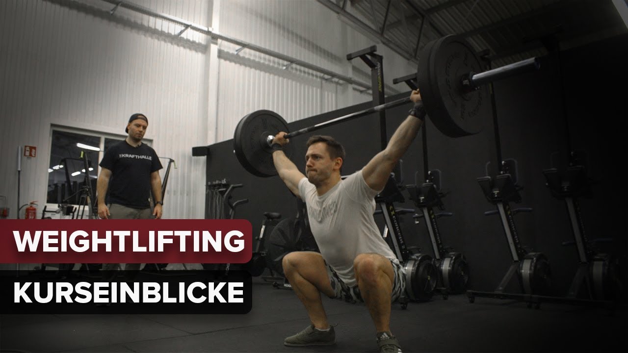 So lernst du Gewichtheben in Köln! Weightlifting Kurs Mic'd up.