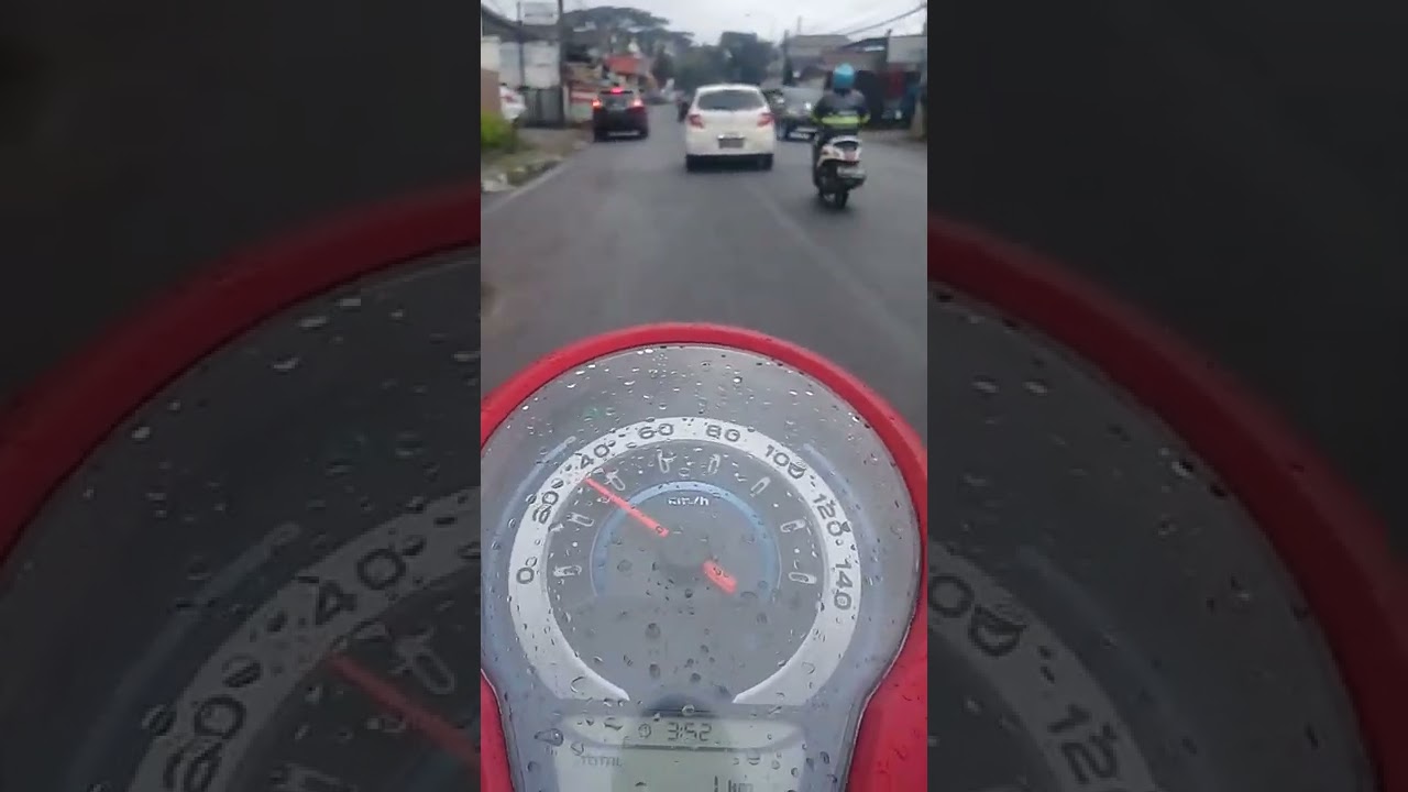 test drive motor honda scoopy.