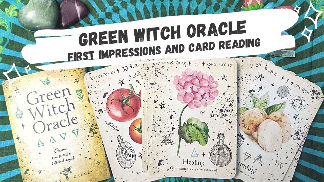 Green Witch Oracle - Cheralyn Darcey 🍓 Botanical Magick in a Gorgeous Deck 😍 Walkthrough and Reading