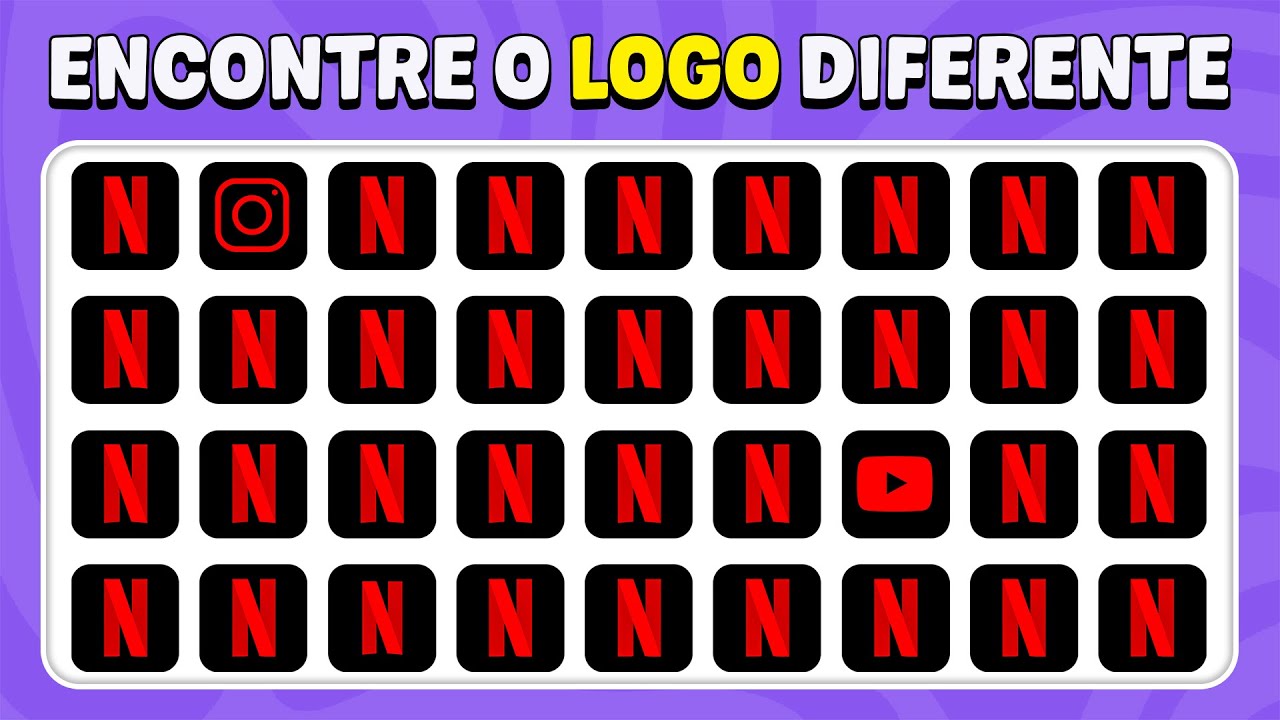 Encontre O Emoji Diferente - Desafio de Logos 🎧📱 | Quiz com 30 Níveis Definitivos | Abelha De Teste