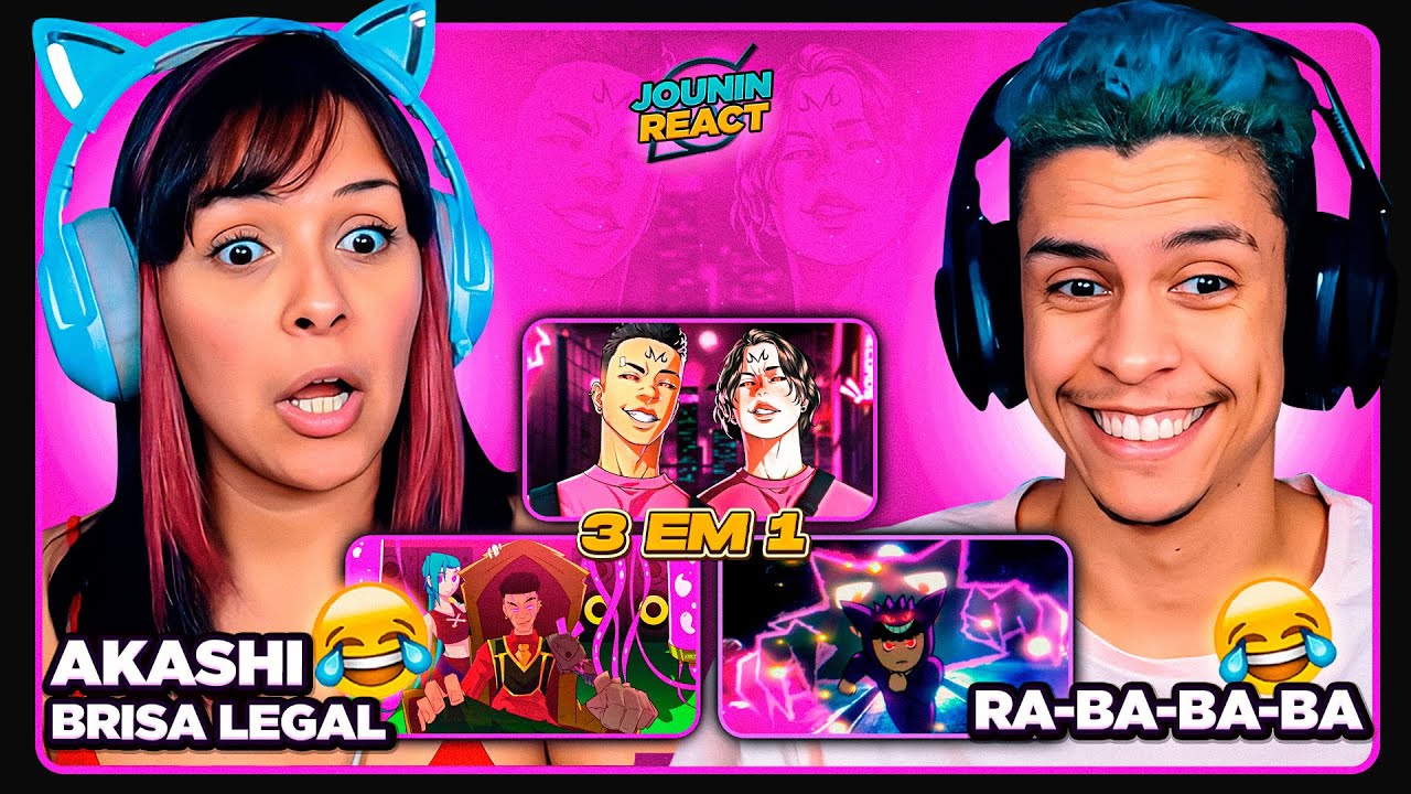 3 EM 1 - AKASHI CRUZ | SCP, Cintila e Majin | [React em Casal] 🔥