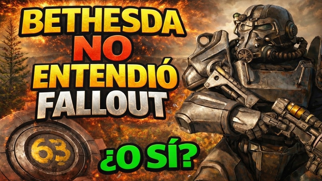 ¿Es verdad que Bethesda no entendió Fallout?