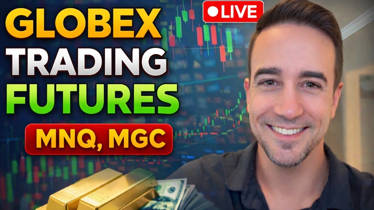 LIVE GLOBEX Futures Trading 🚨 MNQ & MGC | Real Trades, Real Risk. July 2, 2026.