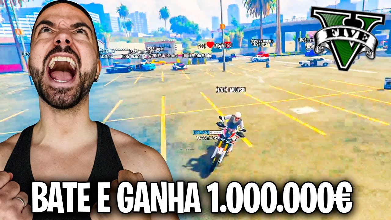 TOCA E FOGE A VALER 1,000,000€ !